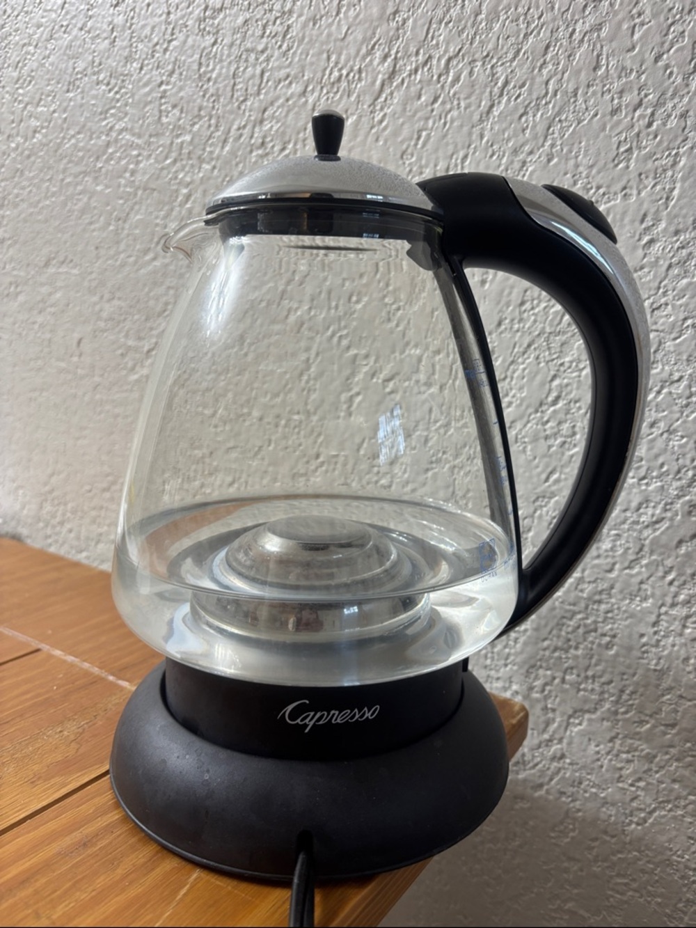 Capresso clear kettle